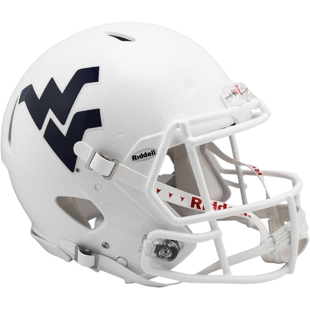 West Virginia Mountaineers Stars & Stripes Riddell Speed Authentic Football Helmet