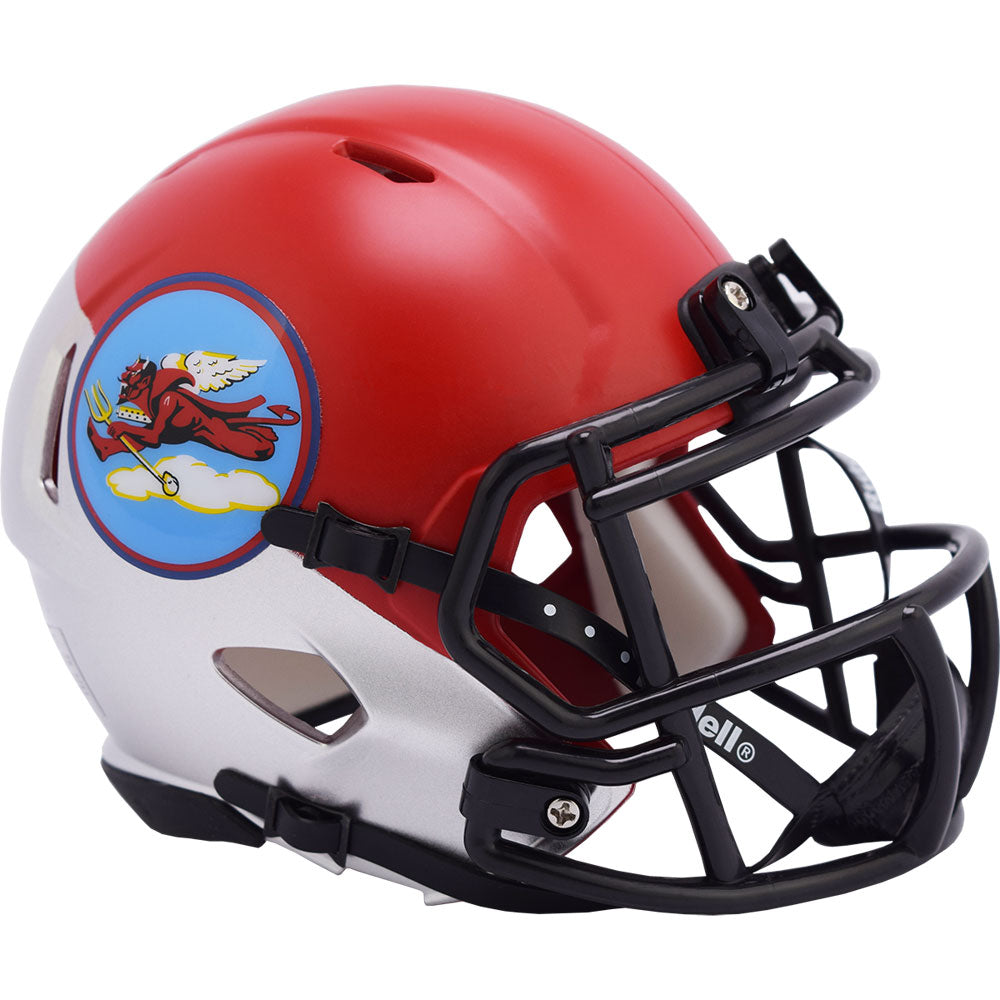 Air Force Falcons Riddell Speed Mini Helmet - Tuskegee 302nd