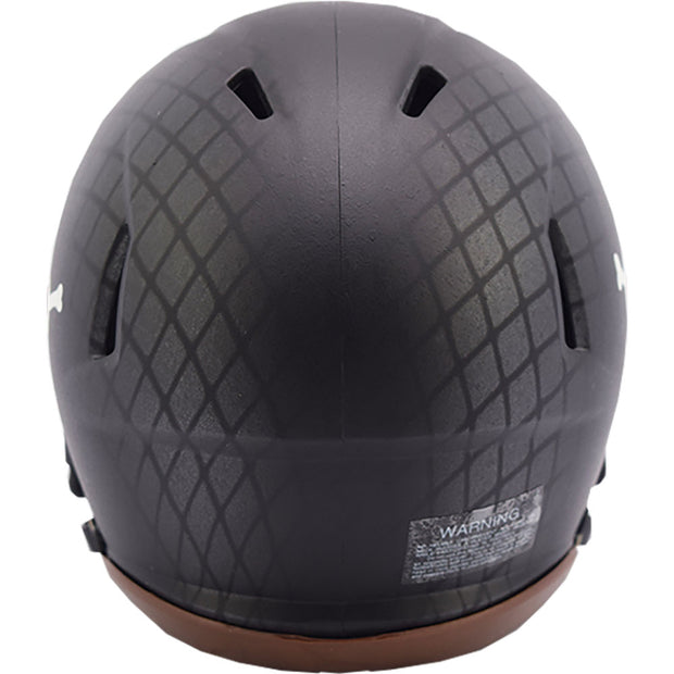 Army Black Knights 2016 Black Riddell Speed Mini Football Helmet