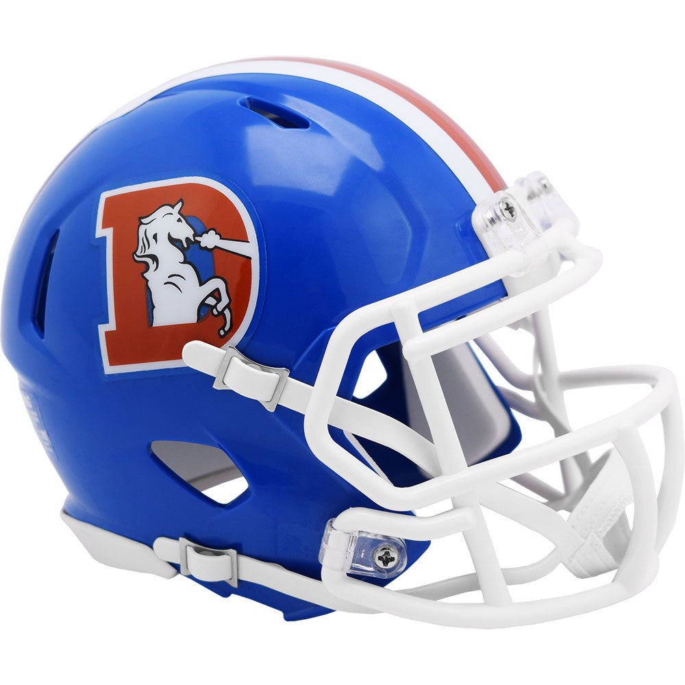 Denver Broncos Riddell Speed Mini Helmet - Throwback 1975-1996