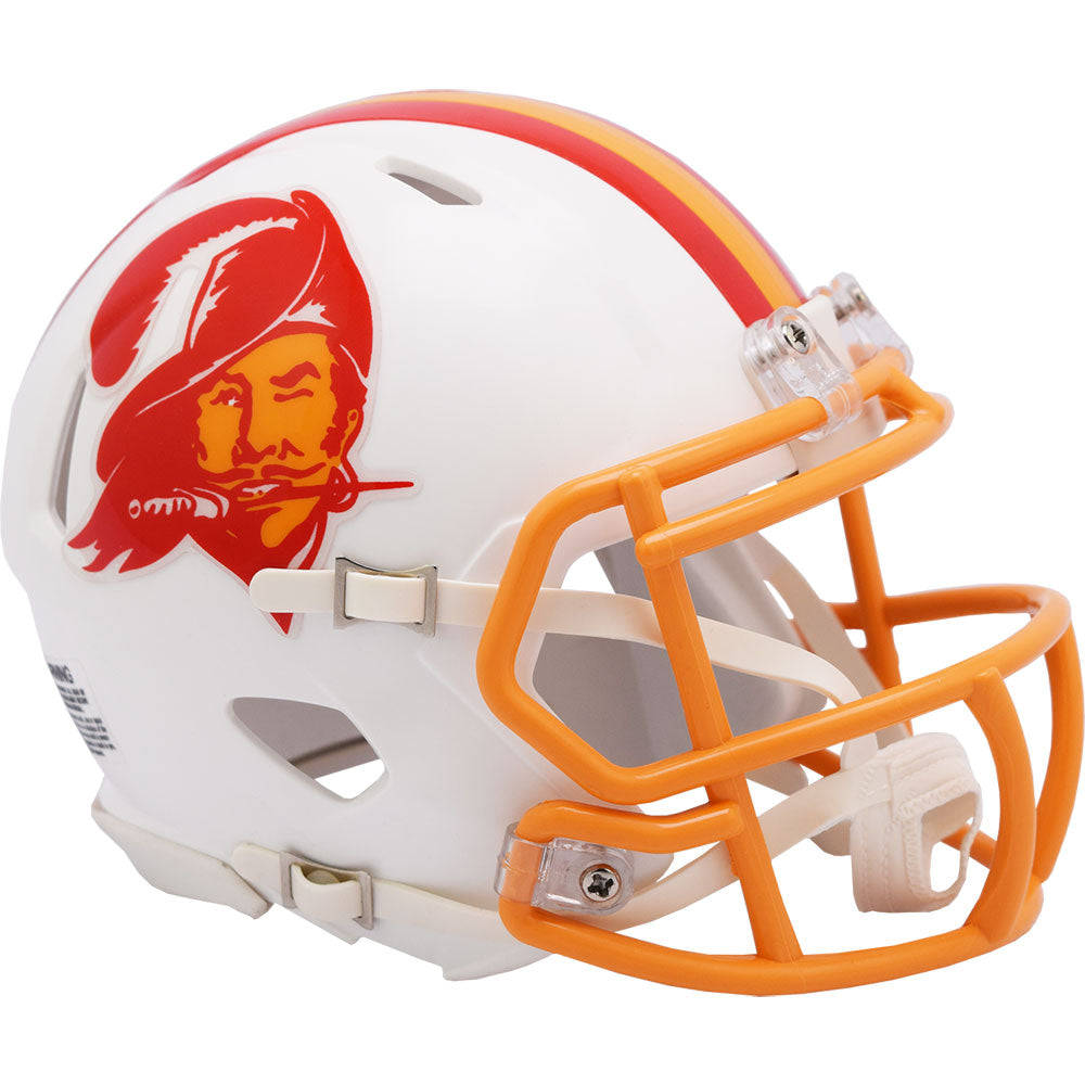 Tampa Bay Bucs Riddell Speed Mini Helmet - Throwback 1976-1996