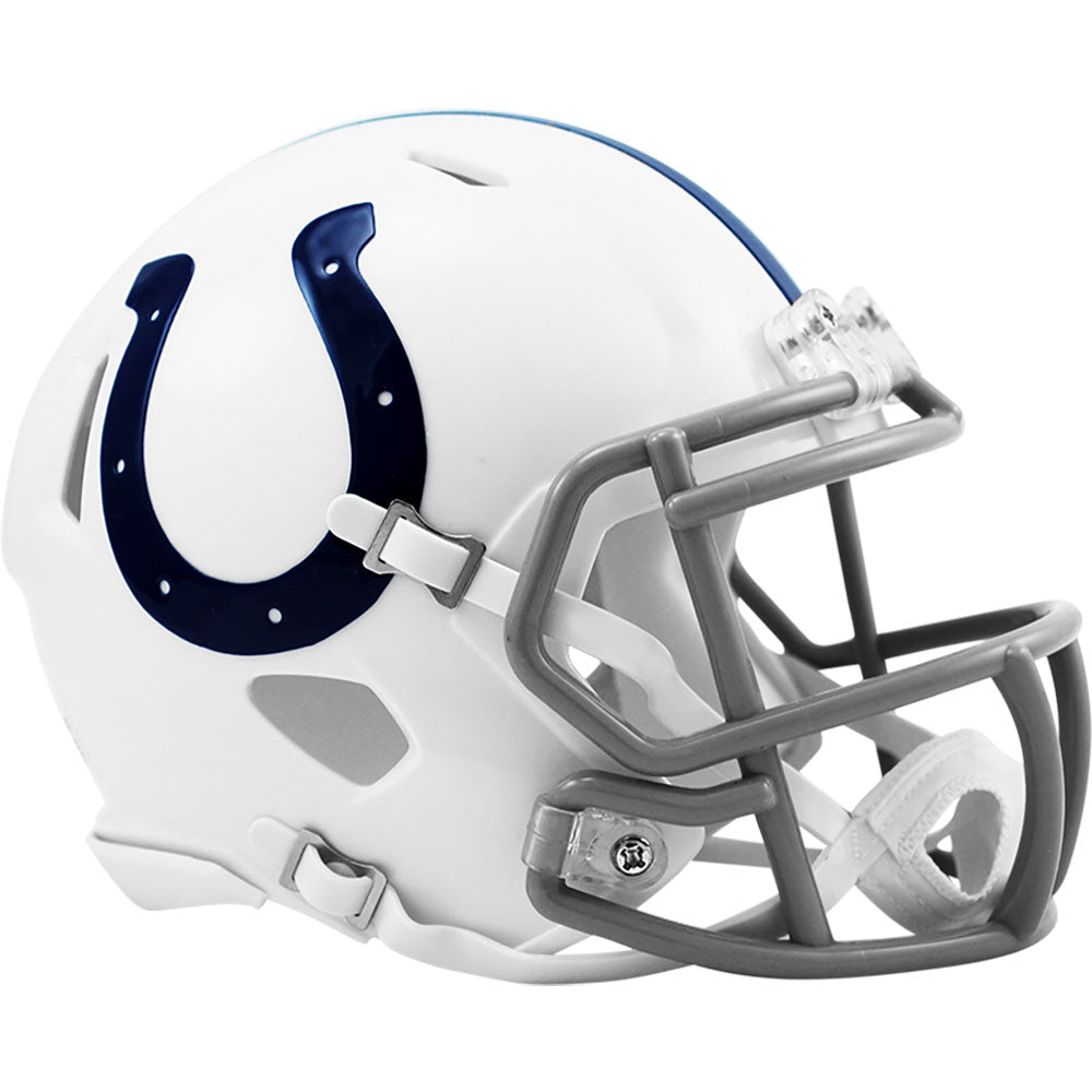 Indianapolis Colts Riddell Speed Mini Helmet - Throwback 2004-2019