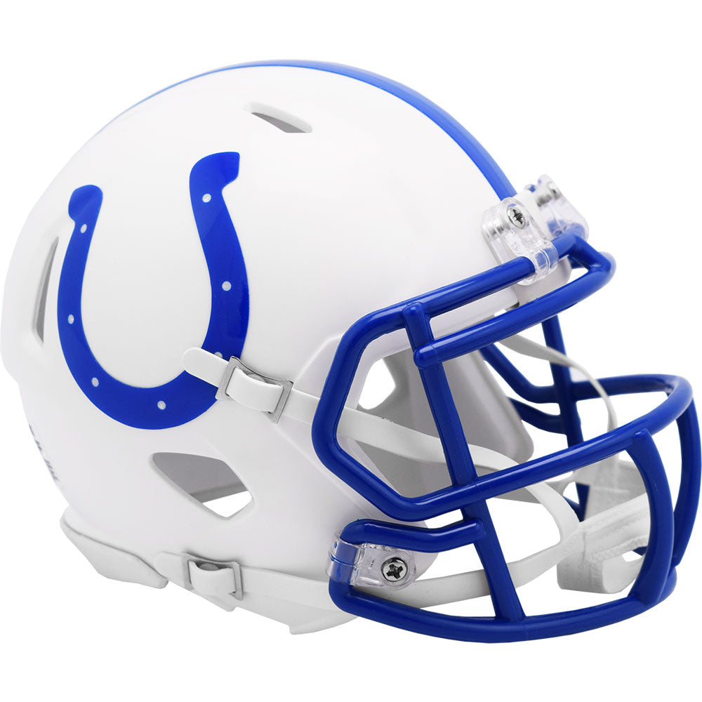 Indianapolis Colts Riddell Speed Mini Helmet - Throwback 1995-2003