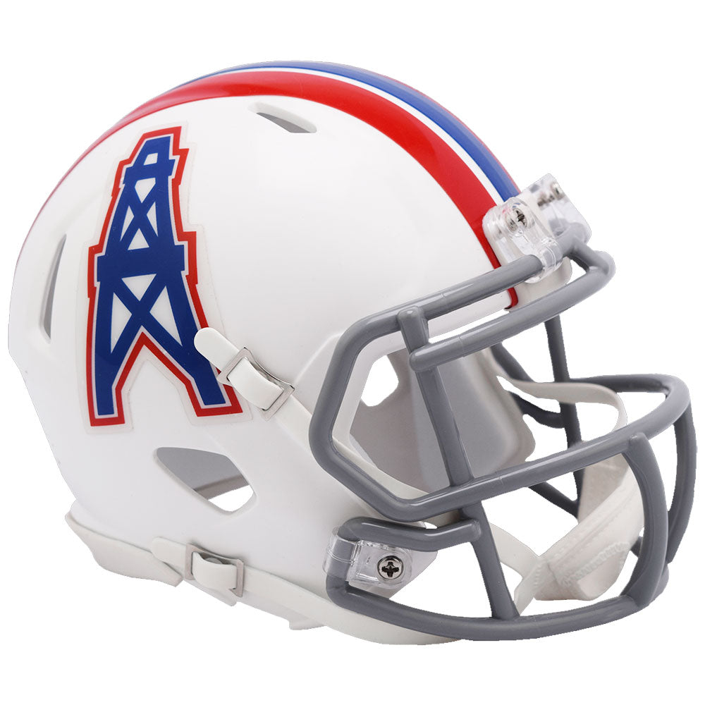 Houston Oilers Riddell Speed Mini Helmet - Throwback 1975-1980