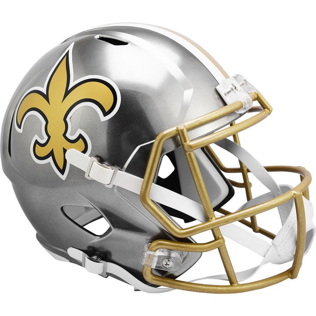 New Orleans Saints Riddell Flash Replica Football Helmet