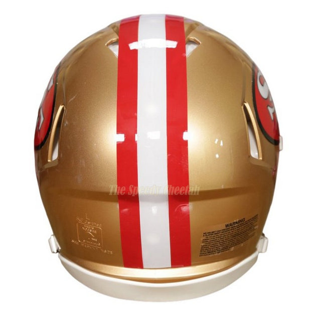 san francisco 49ers red helmet
