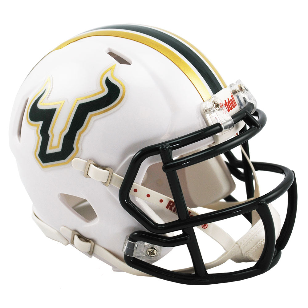 South Florida Bulls Riddell Speed Mini Helmet - White