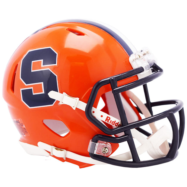 Syracuse Orange Riddell Speed Mini Football Helmet