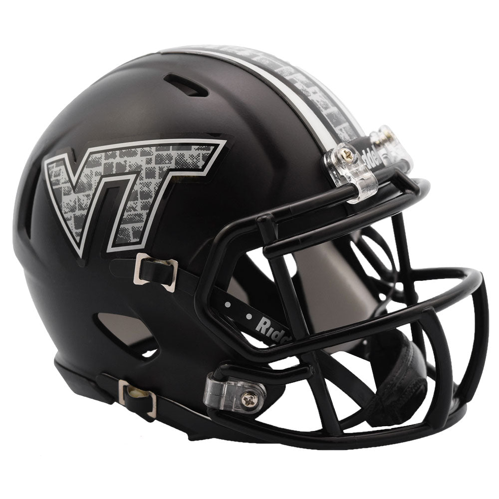 Virginia Tech Hokies Riddell Speed Mini Helmet - Black