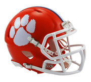 Clemson Tigers Riddell Mini Speed Football Helmet