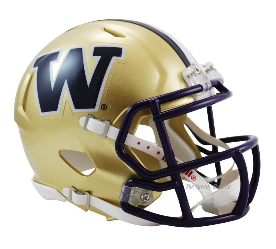 Washington Huskies Riddell Mini Speed Football Helmet