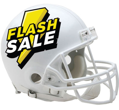 Surprise Sunday FLASH Sale - All NFL & College Football Helmets