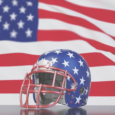 4th Of July Football Helmet FLASH SALE!