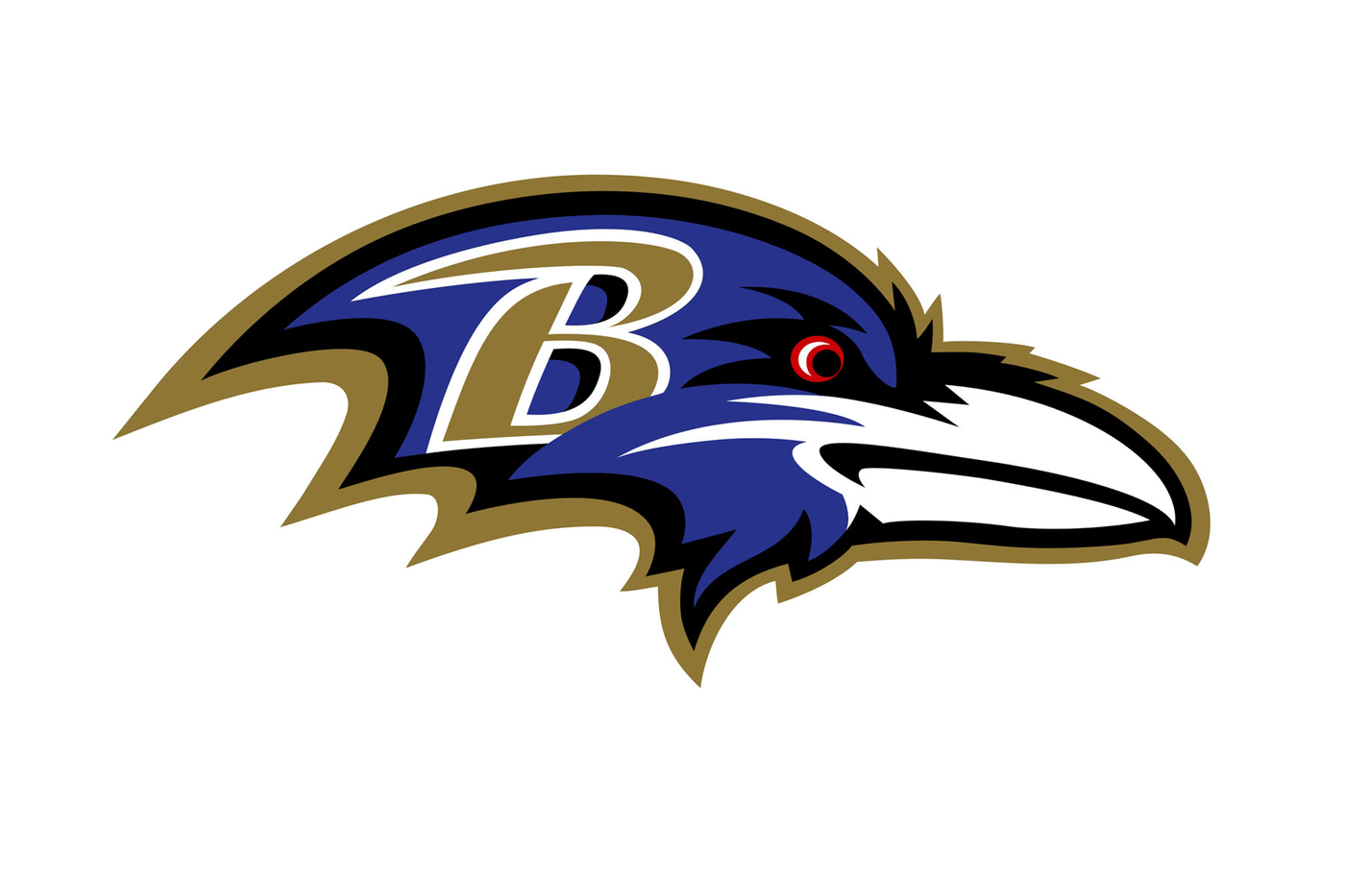 Baltimore Ravens Football Helmet