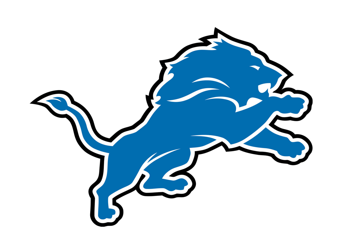 Detroit Lions Football Helmet