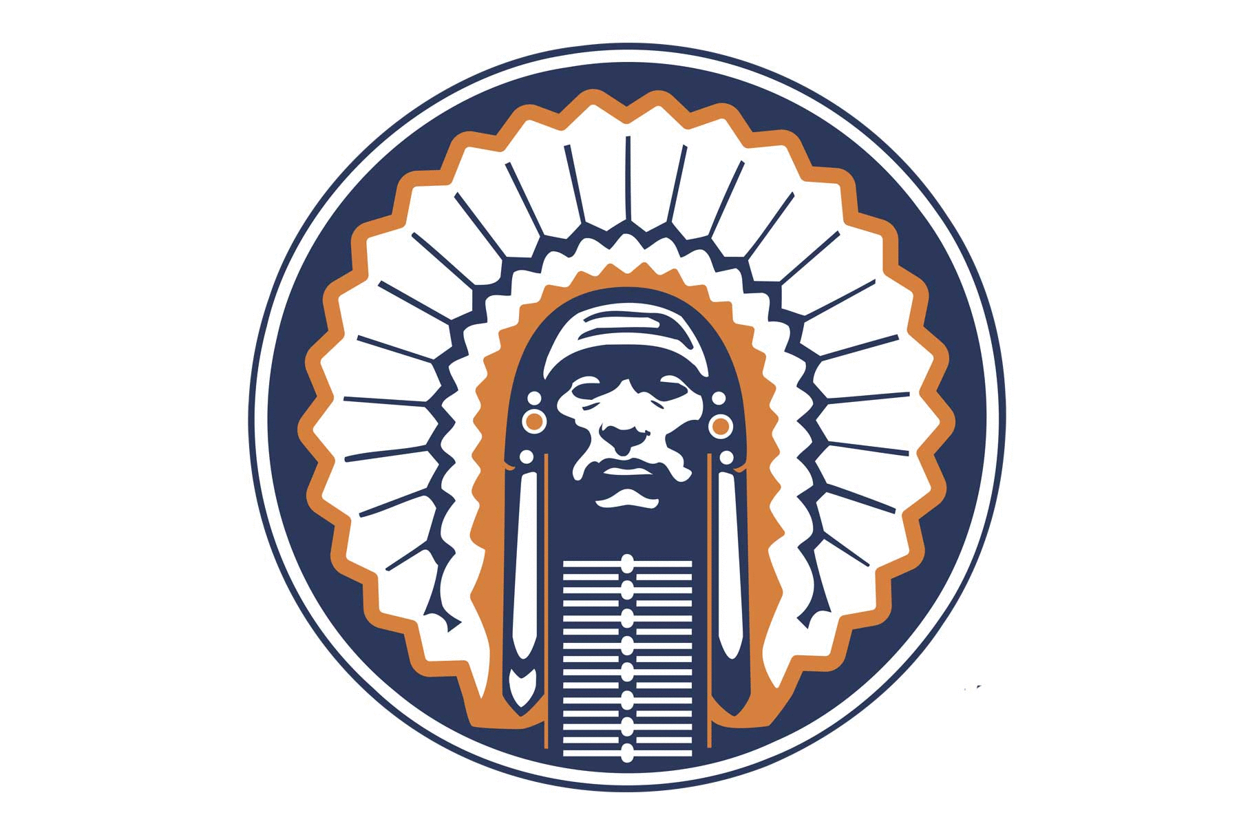 Illinois Fighting Illini Helmet