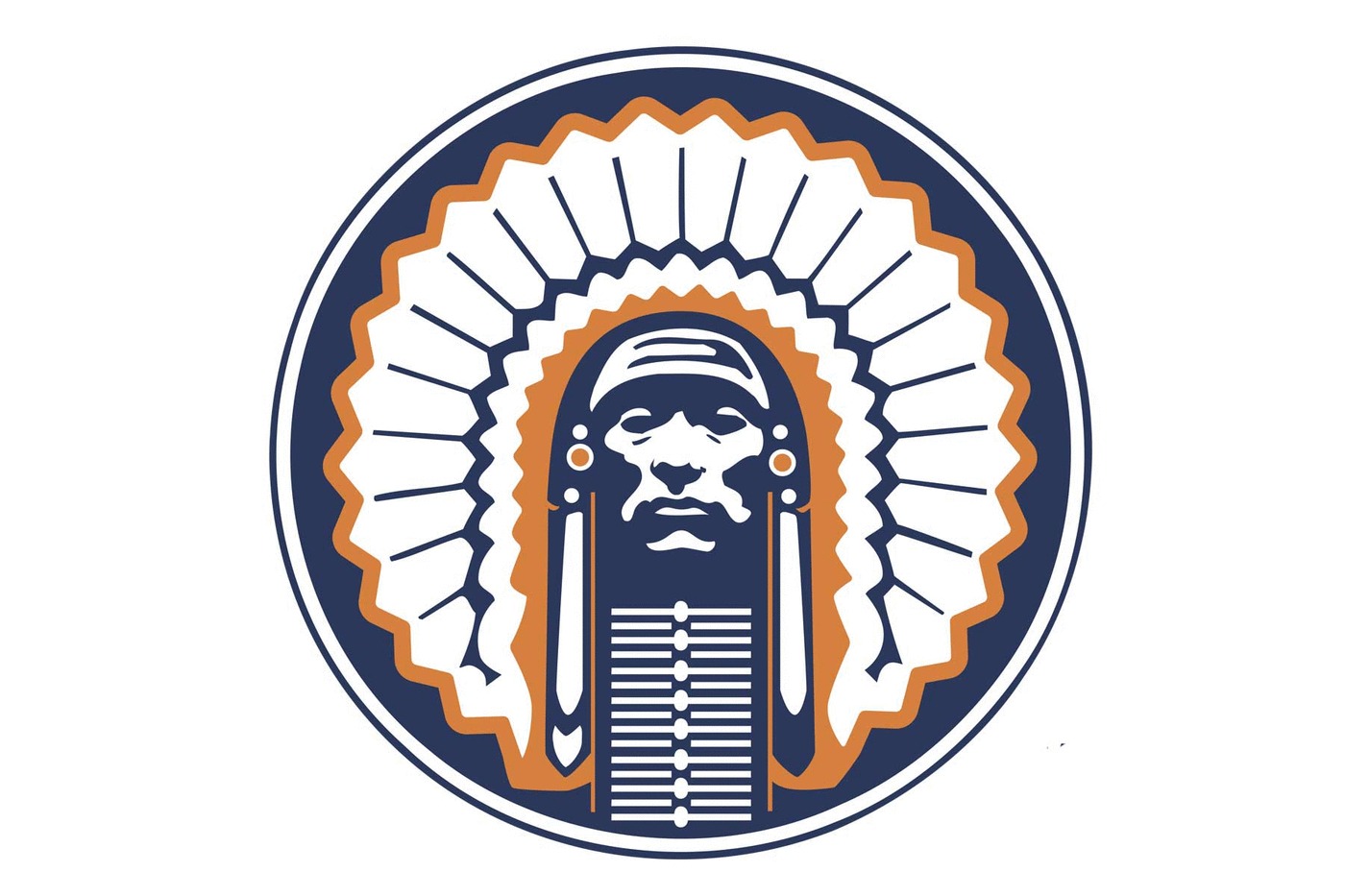 Illinois Fighting Illini Football Helmets