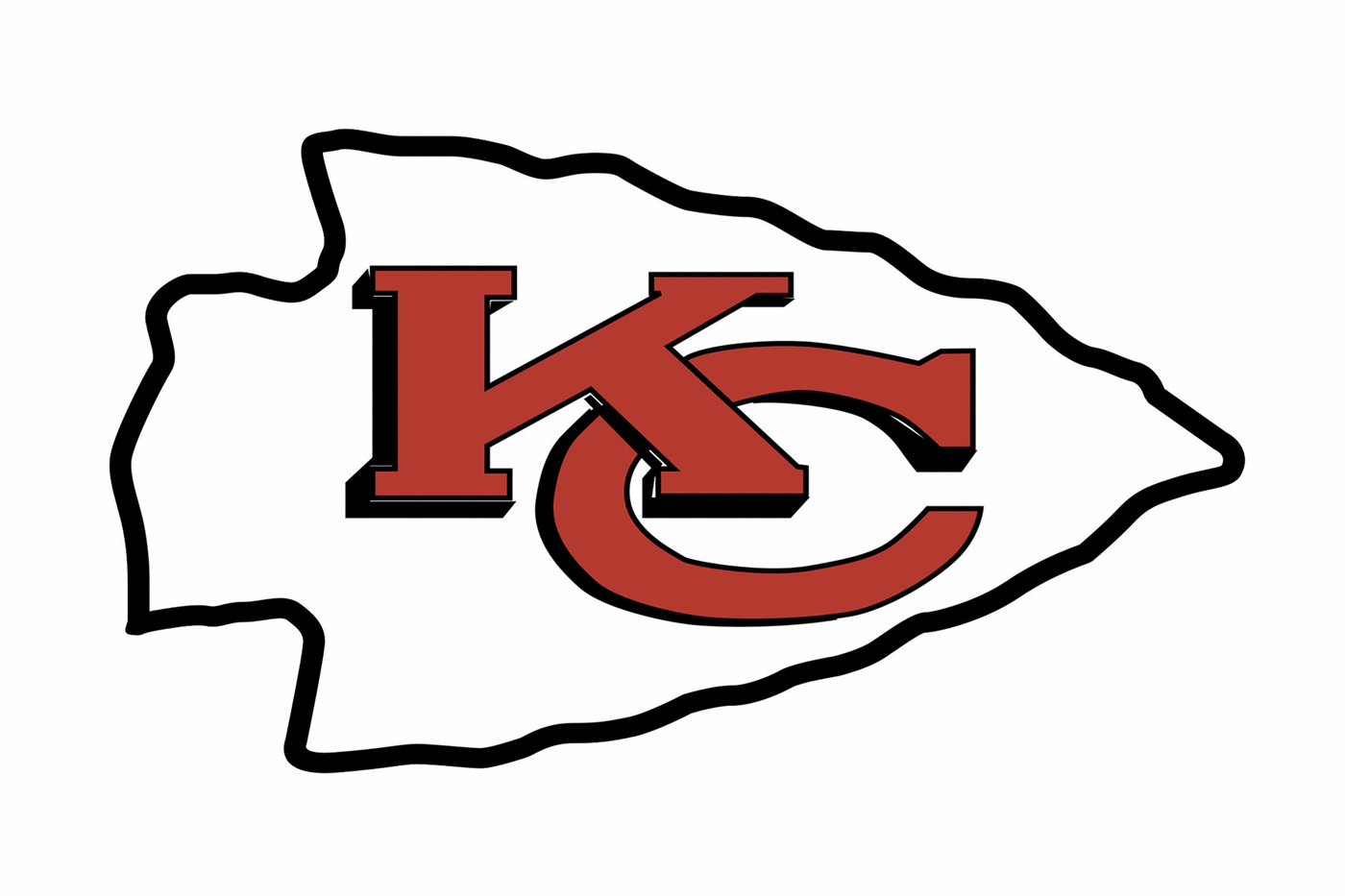 Kansas City Chiefs Football Helmet