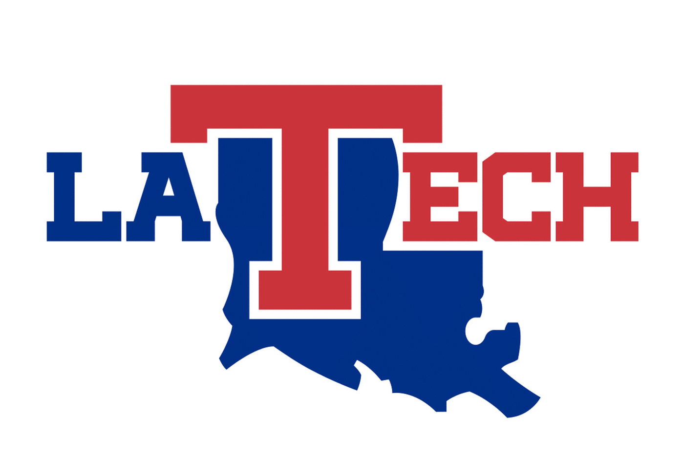 Louisiana Tech Bulldogs Football Helmet