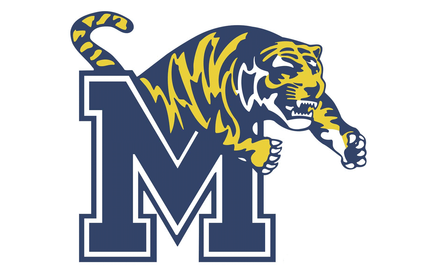 Memphis Tigers Helmet