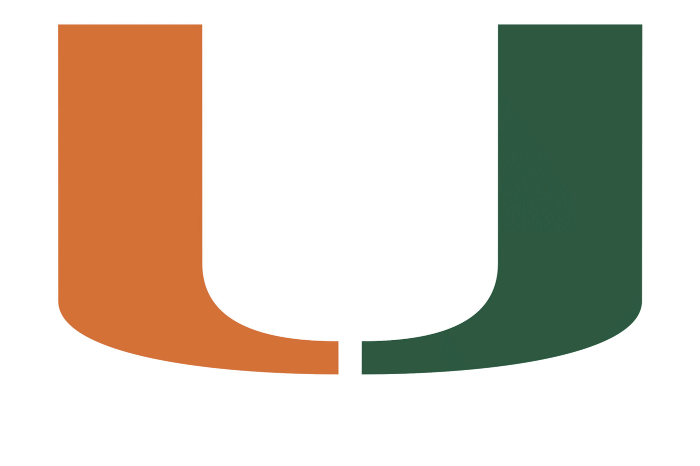 Miami Hurricanes Football Helmet