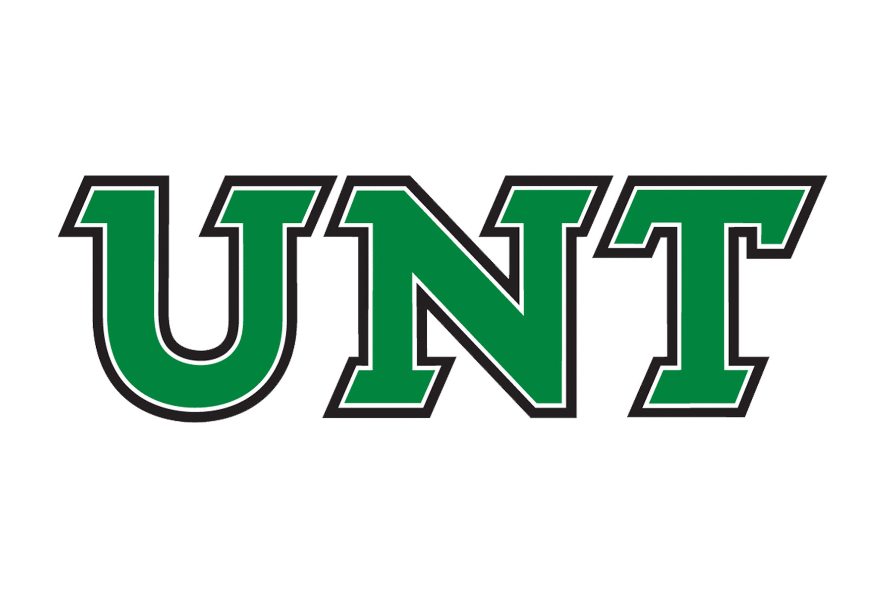 North Texas Mean Green Helmets