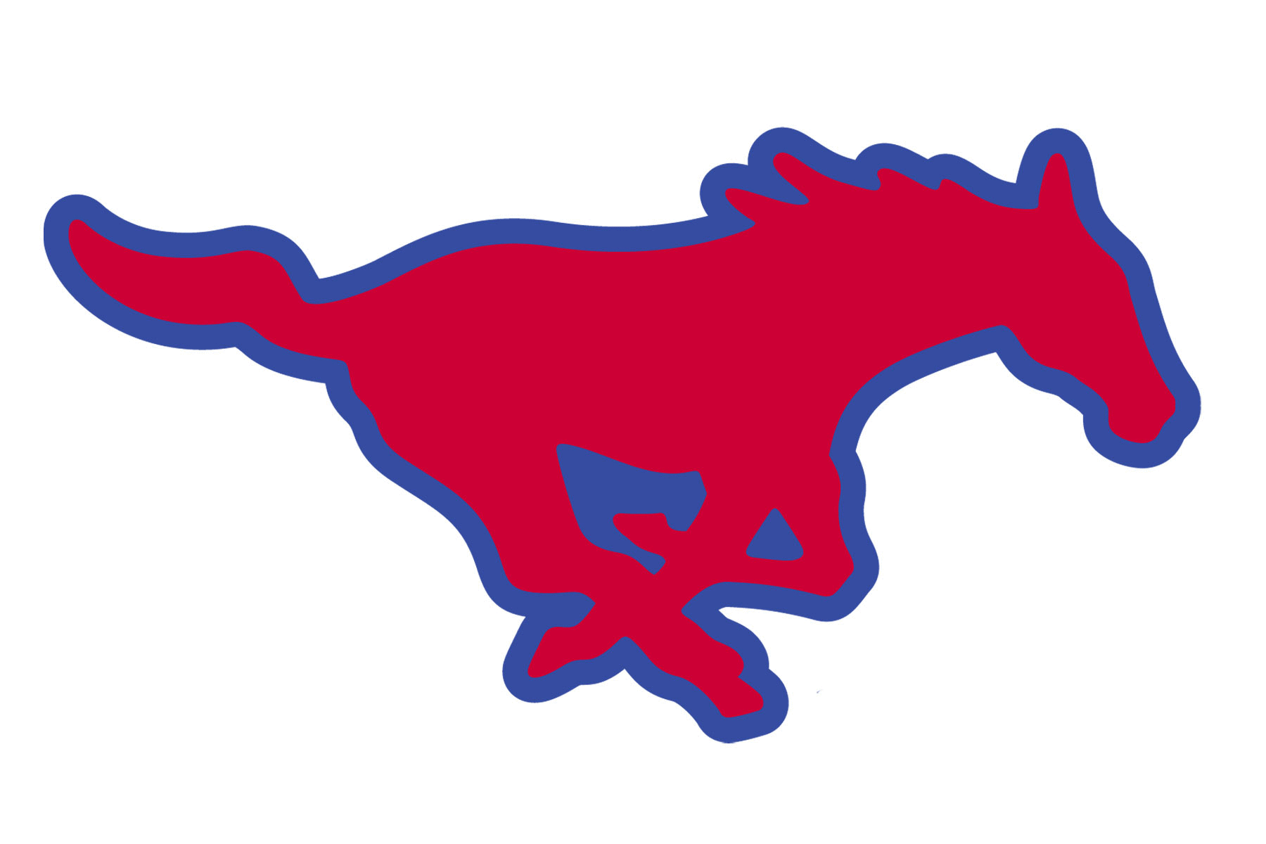 SMU Mustangs Helmet