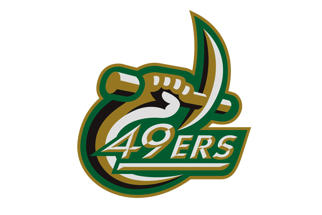 UNC Charlotte 49ers Helmet