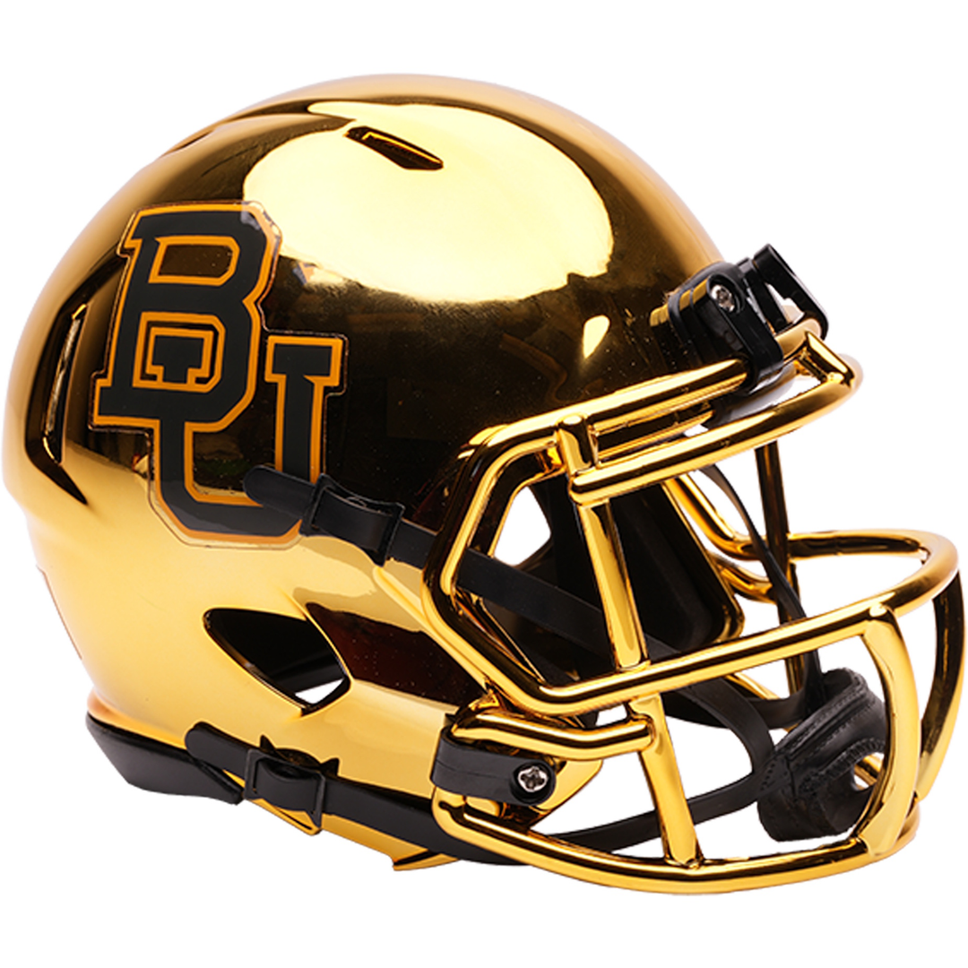 baylor football chrome helmet Baylor Bears Riddell Speed Mini Helmet