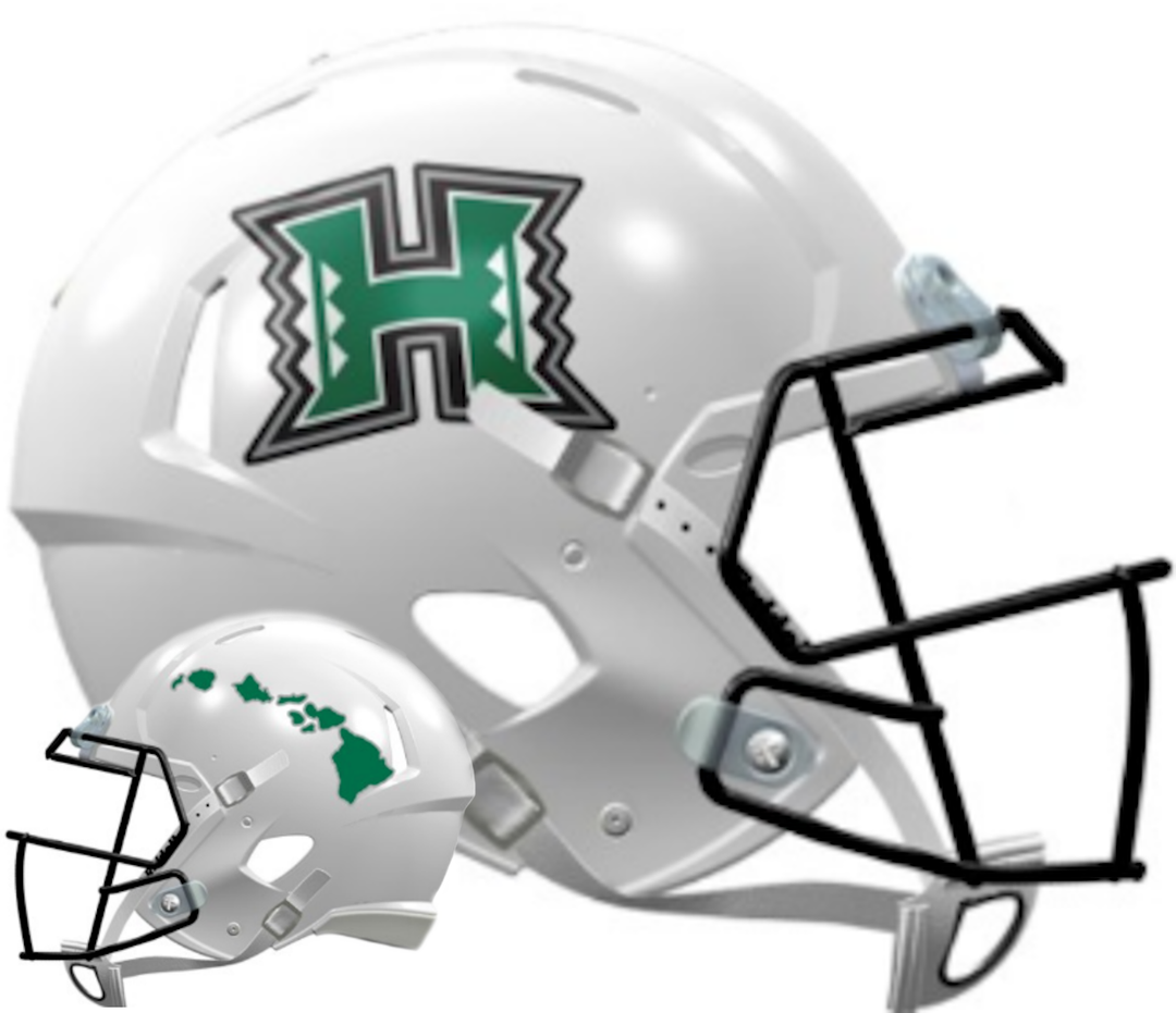 2019 hawaii football helmet Warriors Riddell Speed Mini The helmet features a mini size Speed shell University of Hawaii romps past