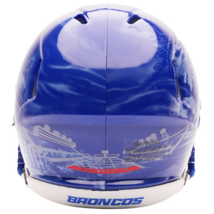 Boise State Broncos Riddell Speed Mini Helmet - Airbrushed