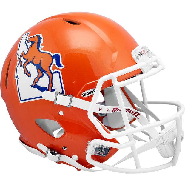 Boise State Broncos Orange Riddell Speed Authentic Football Helmet