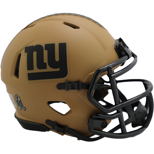 New York Giants Salute To Service 2023 Riddell Speed Mini Helmet