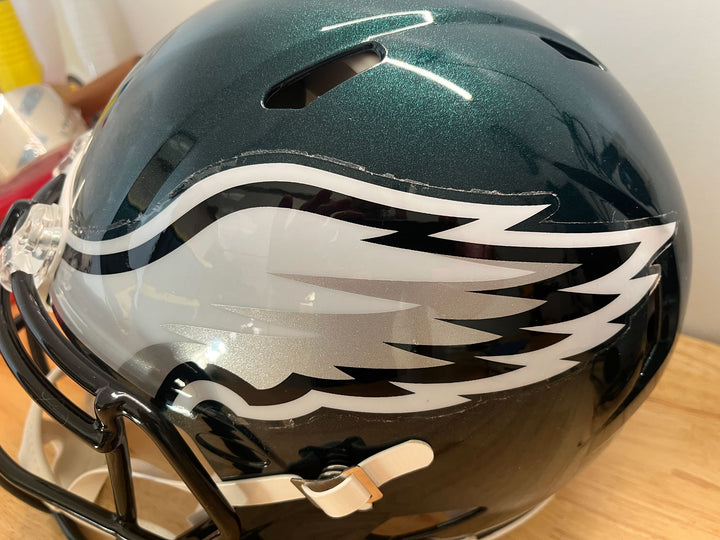Philadelphia Eagles Riddell Speed Authentic Helmet - OPEN BOX