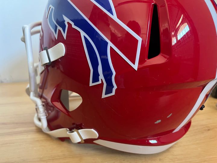 Buffalo Bills Riddell Speed Replica Helmet - Throwback 1987-2001 - OPEN BOX