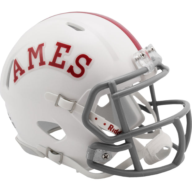 Iowa State Cyclones AMES Riddell Speed Mini Football Helmet