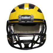 Michigan Wolverines 2023 National Champs Riddell Speed Mini Football Helmet