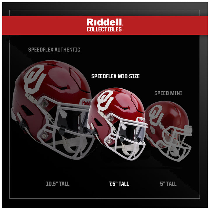 OSU Buckeyes Riddell SpeedFlex Mid-Size MIDI Helmet
