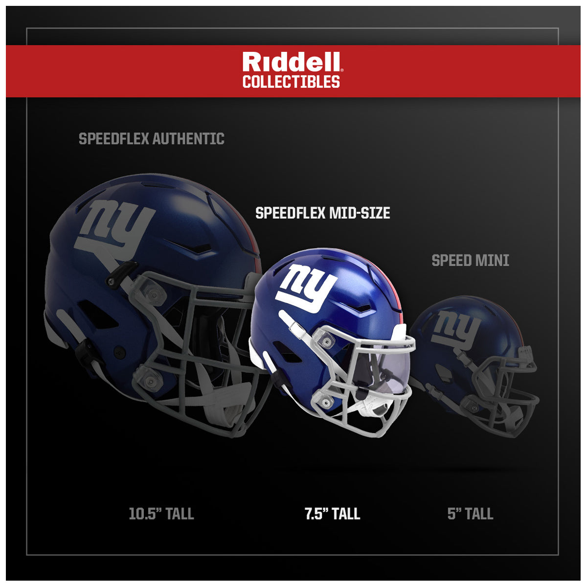 Hall Of Fame Riddell SpeedFlex Mid-Size MIDI Helmet – The Speedy