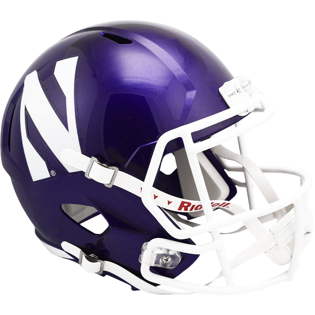 Northwestern Wildcats Riddell Speed Replica Helmet