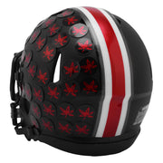 OSU Buckeyes Black Riddell Speed Mini Football Helmet