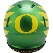 Oregon Ducks Painted Wing Speed Mini Football Helmet