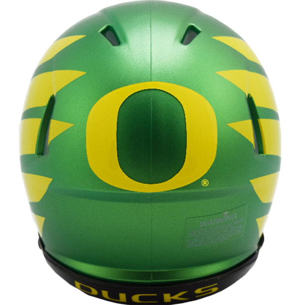 Oregon Ducks Painted Wing Speed Mini Football Helmet