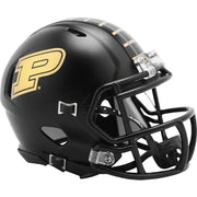 Purdue Boilermakers Anodized Black Speed Mini Football Helmet