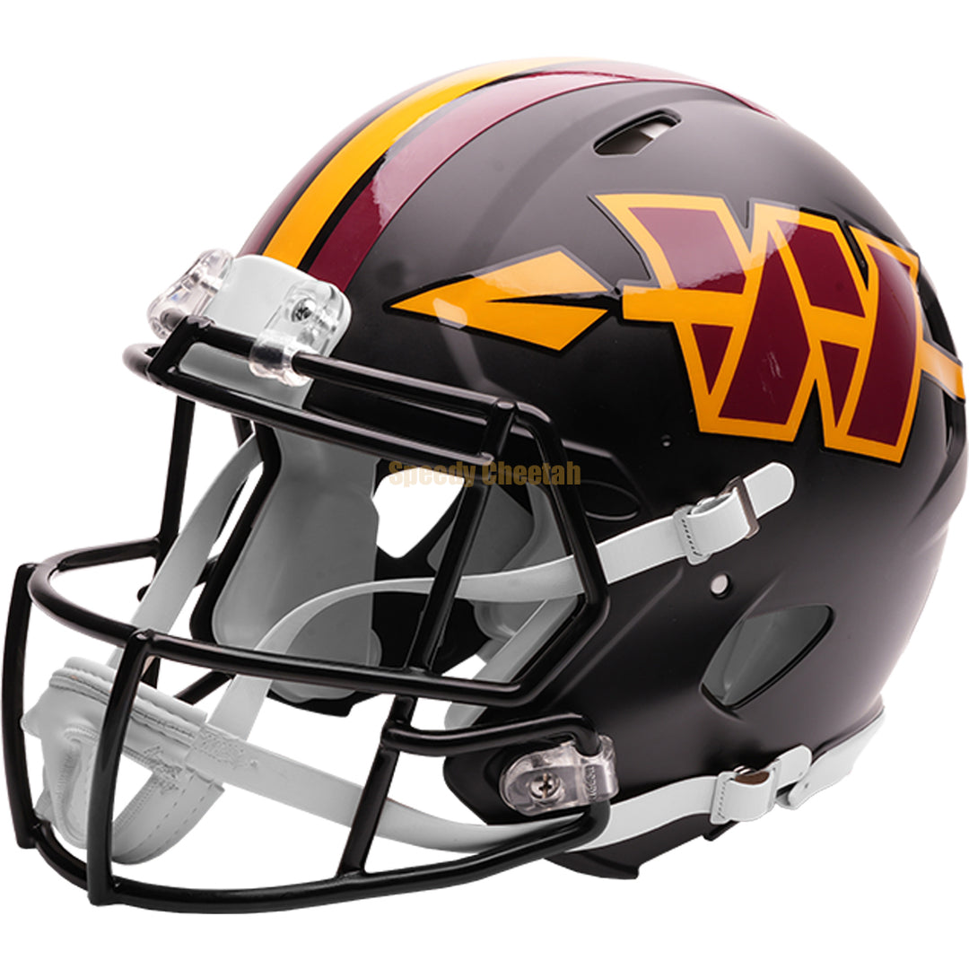 Washington Commanders Riddell Speed Authentic Helmet - Black Hail Raiser Alternate 2026