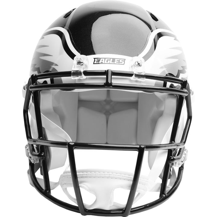 Philadelphia Eagles Riddell Speed Authentic Helmet - Black Alternate 2022