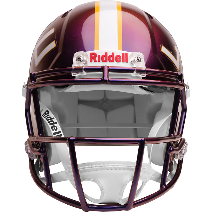 LSU Tigers Riddell Speed Authentic Helmet - Lucid Purple