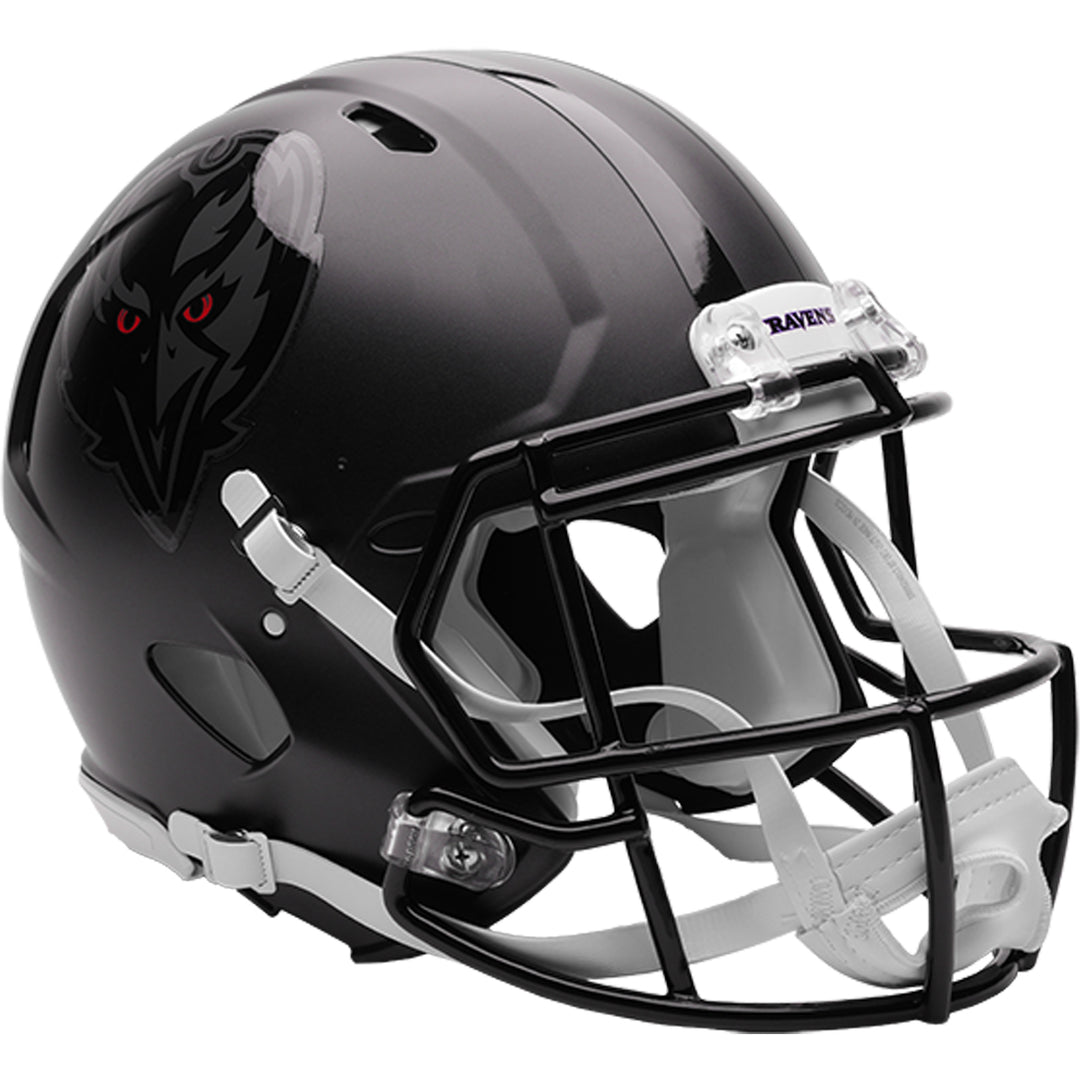 cheap black football helmets Baltimore Ravens Speed Authentic Helmet