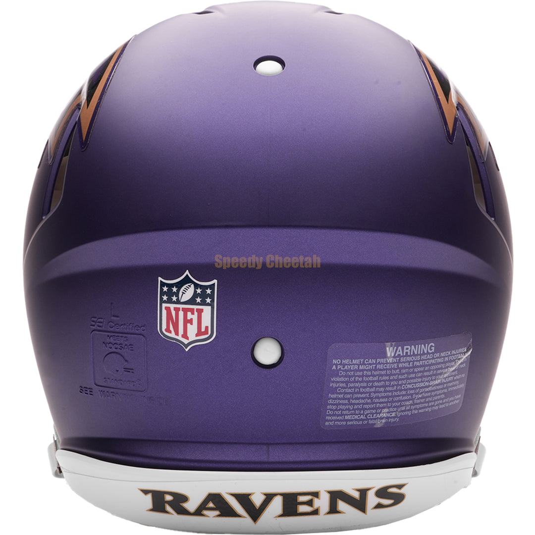 Baltimore Ravens Riddell Speed Authentic Helmet - Purple Rising Alternate 2026
