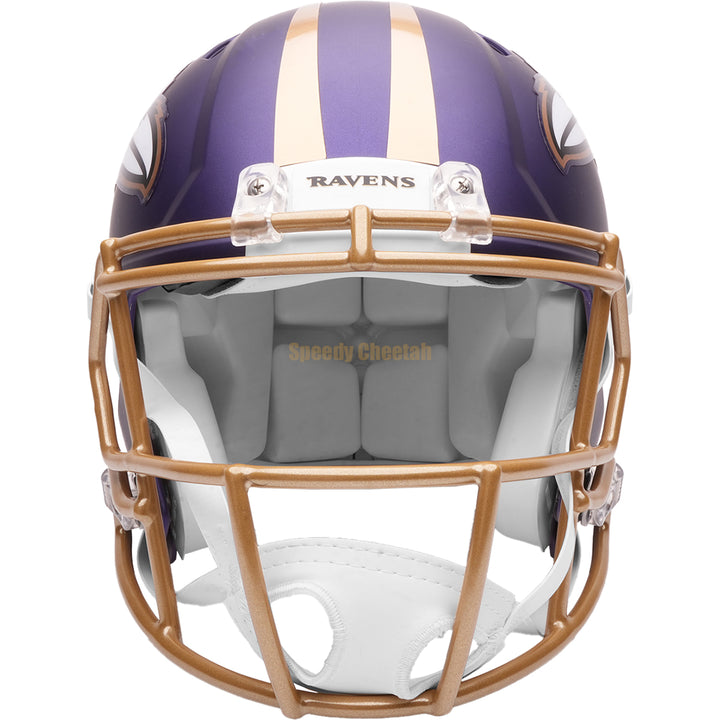 Baltimore Ravens Riddell Speed Authentic Helmet - Purple Rising Alternate 2026